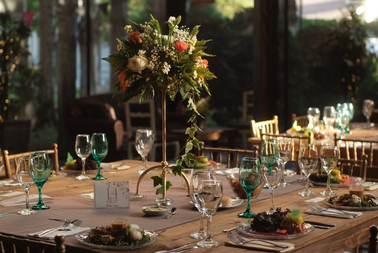 Burnt Orange Table Setting Inspiration