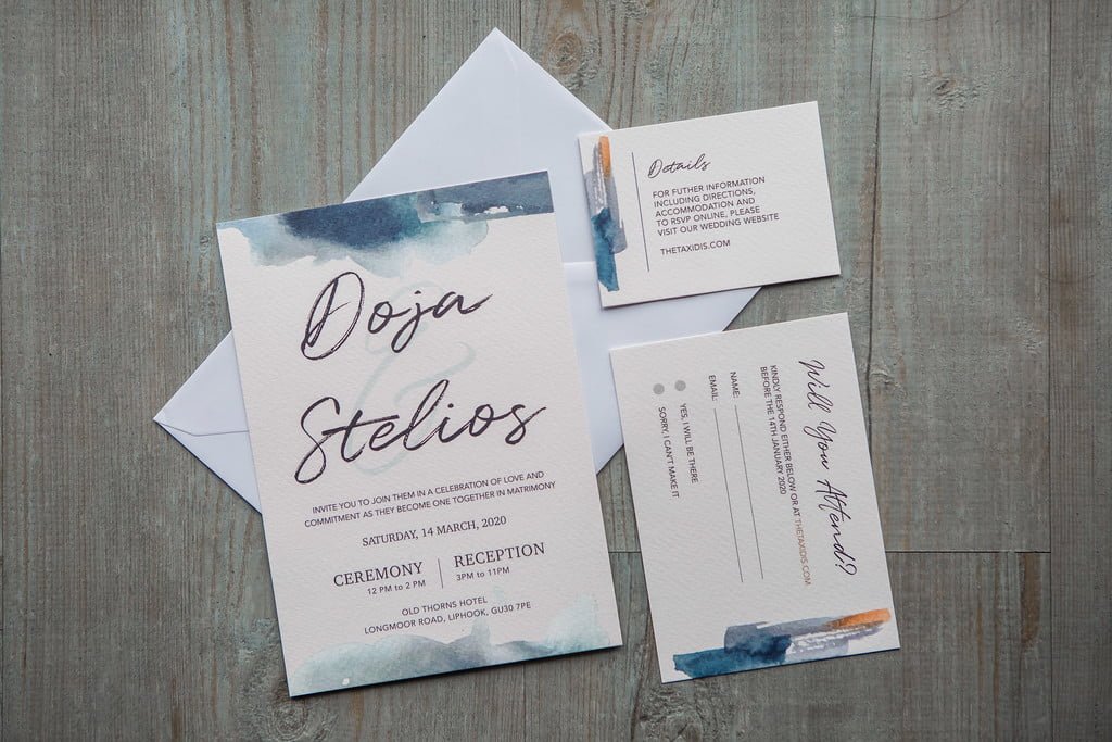 Taxidis Wedding Invitation Cards